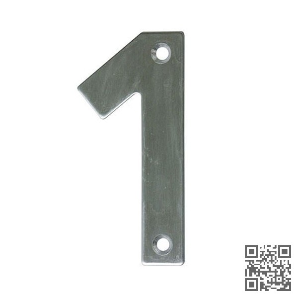 Números para pistas de minigolf en acero inoxidable 1 e 11